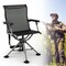 Costway 360 Degree Silent Swivel Hunting Chair w/ All-terrain Feet Pads Support 400 LBS